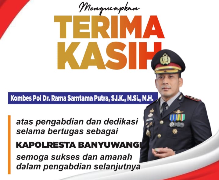 Pemdes Sambimulyo Ucapkan Terima Kasih kepada Kombes Pol Dr Rama Samtama Putra yang Akan Melanjutkan Pengabdian