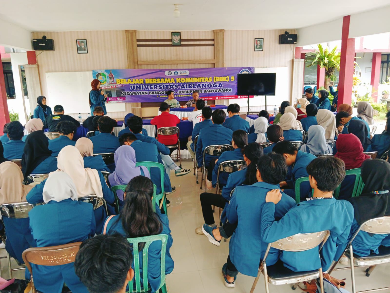 Laporan Program KKN Mahasiswa Universitas Airlangga di Pendopo Kecamatan Bangorejo