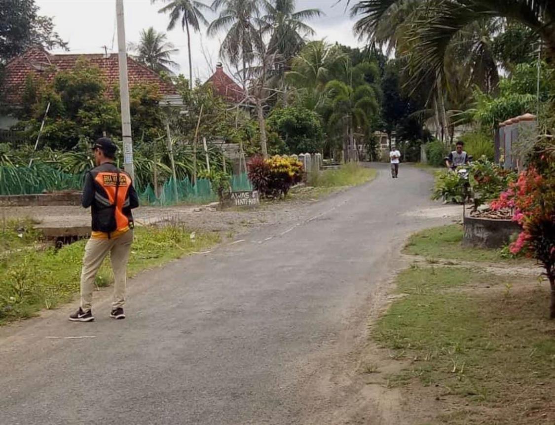 MC 0 Hotmix Jalan Batas Kedungrejo - Krombang Aspirasi Warga Terwujud