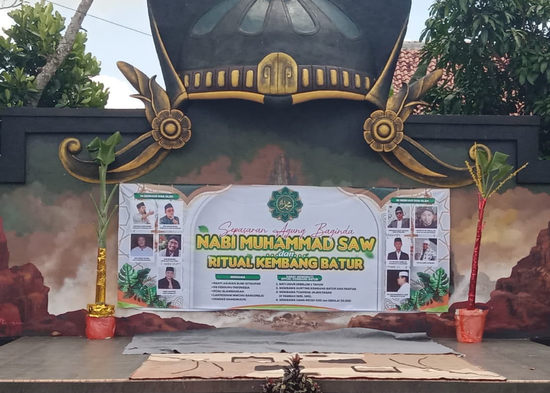 Sepasaran Agung Baginda Nabi Muhammad Saw Dan Ritual Kembang Batur