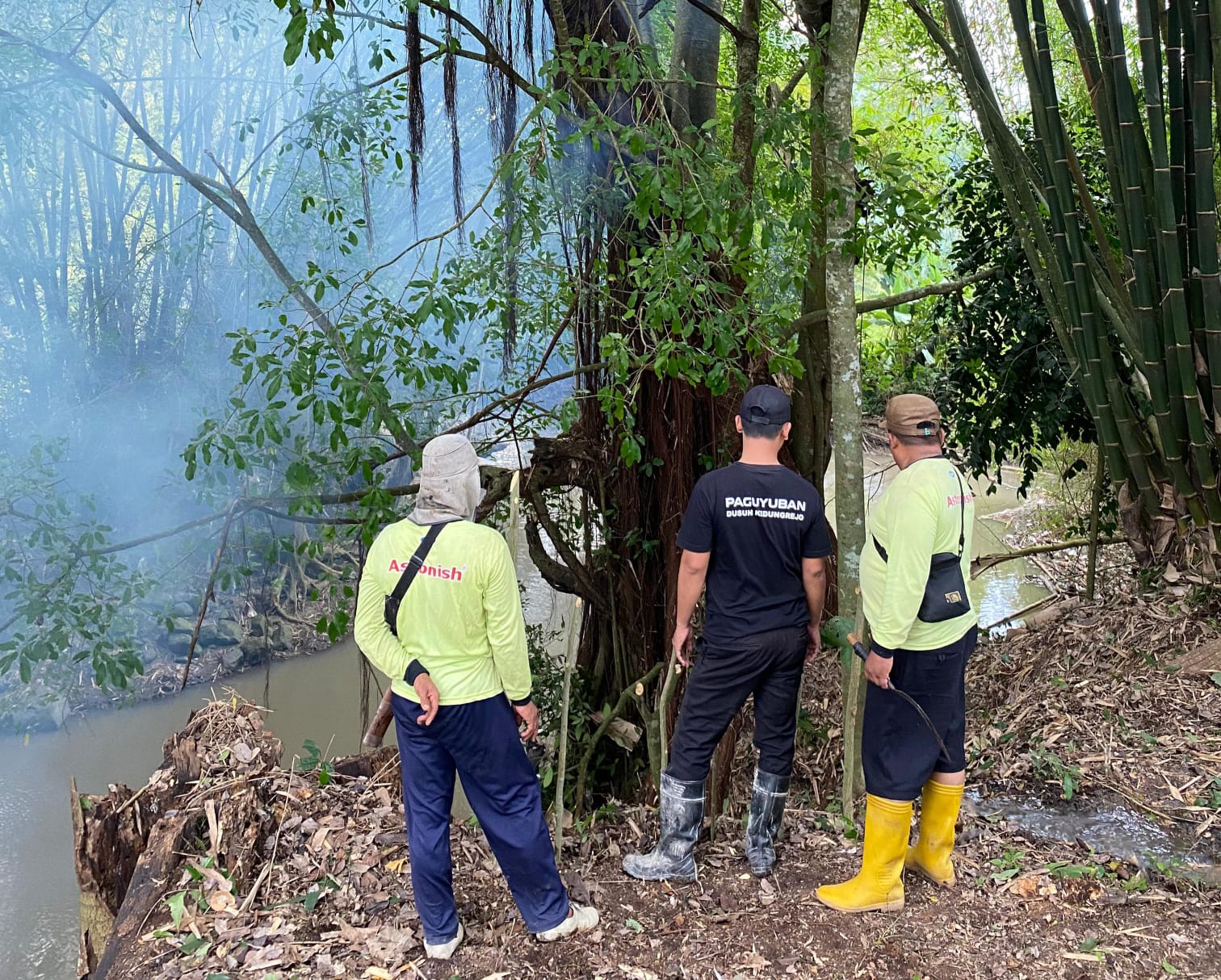 Gotong Royong Bersihkan Sungai Kedung Beruk, Persiapan Napak Tilas Cikal Bakal Dusun Kedungrejo
