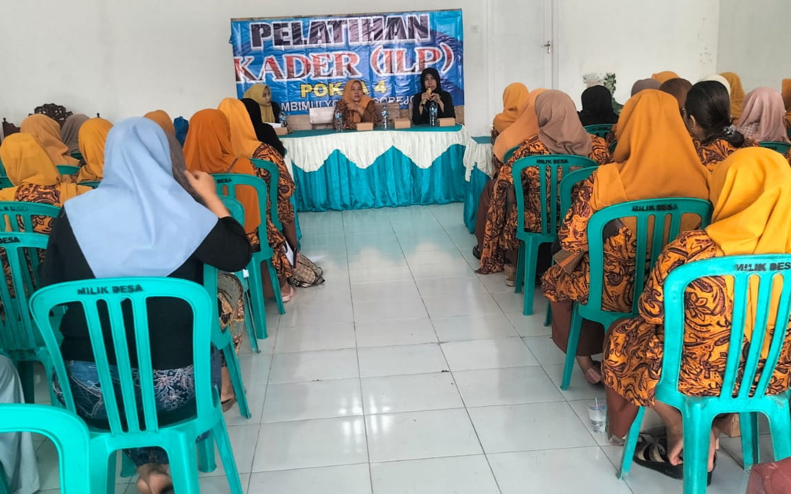 Pelatihan Kader ILP Desa Sambimulyo, Dokter Puskesmas Jadi Narasumber