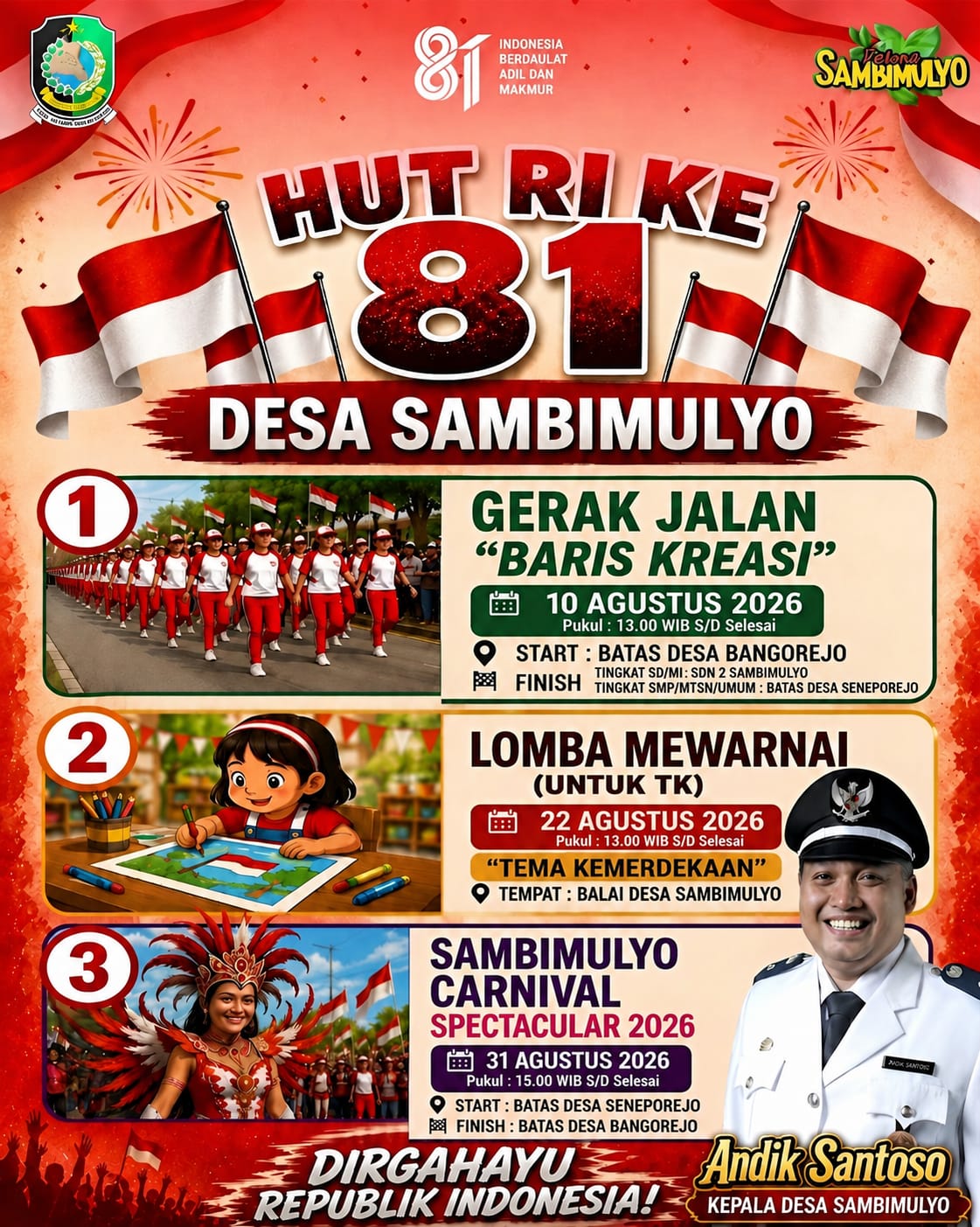 Pemdes-Sambimulyo-Gelar-Rapat-HUT-RI-ke-81-Sepakat-Tidak-Ada-Karnaval-tingkat-Instansi-Pendidikan