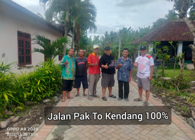 Pavingisasi-Jalan-Pak-To-Kendang-dan-Jalan-Pak-Cipto-Selesai-100-%