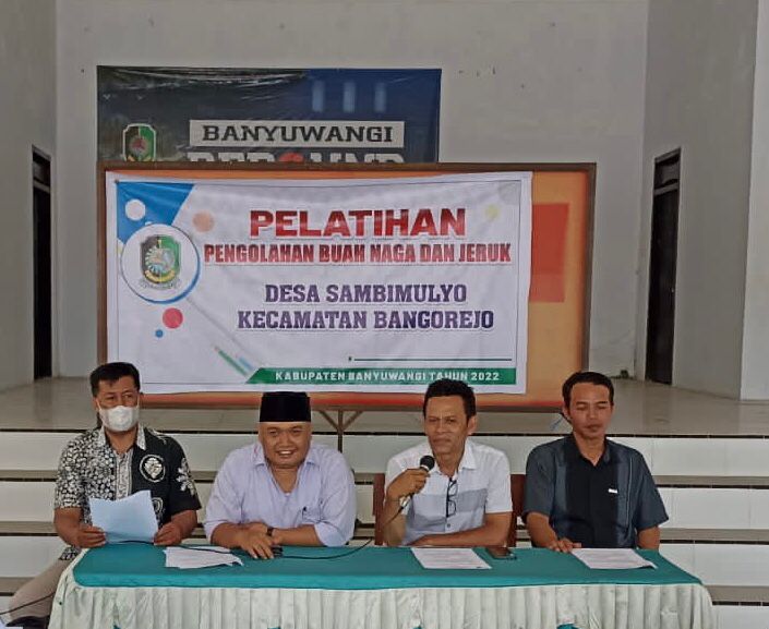 Pemdes-Sambimulyo-Gelar-Pelatihan-Pengolahan-Buah-Naga-Dan-Jeruk