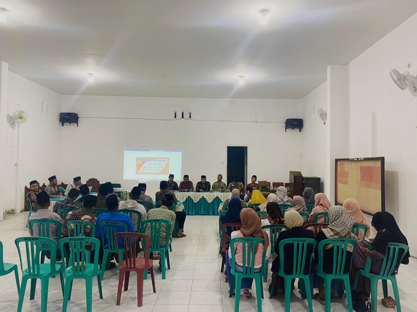 Musyawarah Penetapan Calon Anggota BPD Desa Sambimulyo Berjalan Lancar dan Kondusif