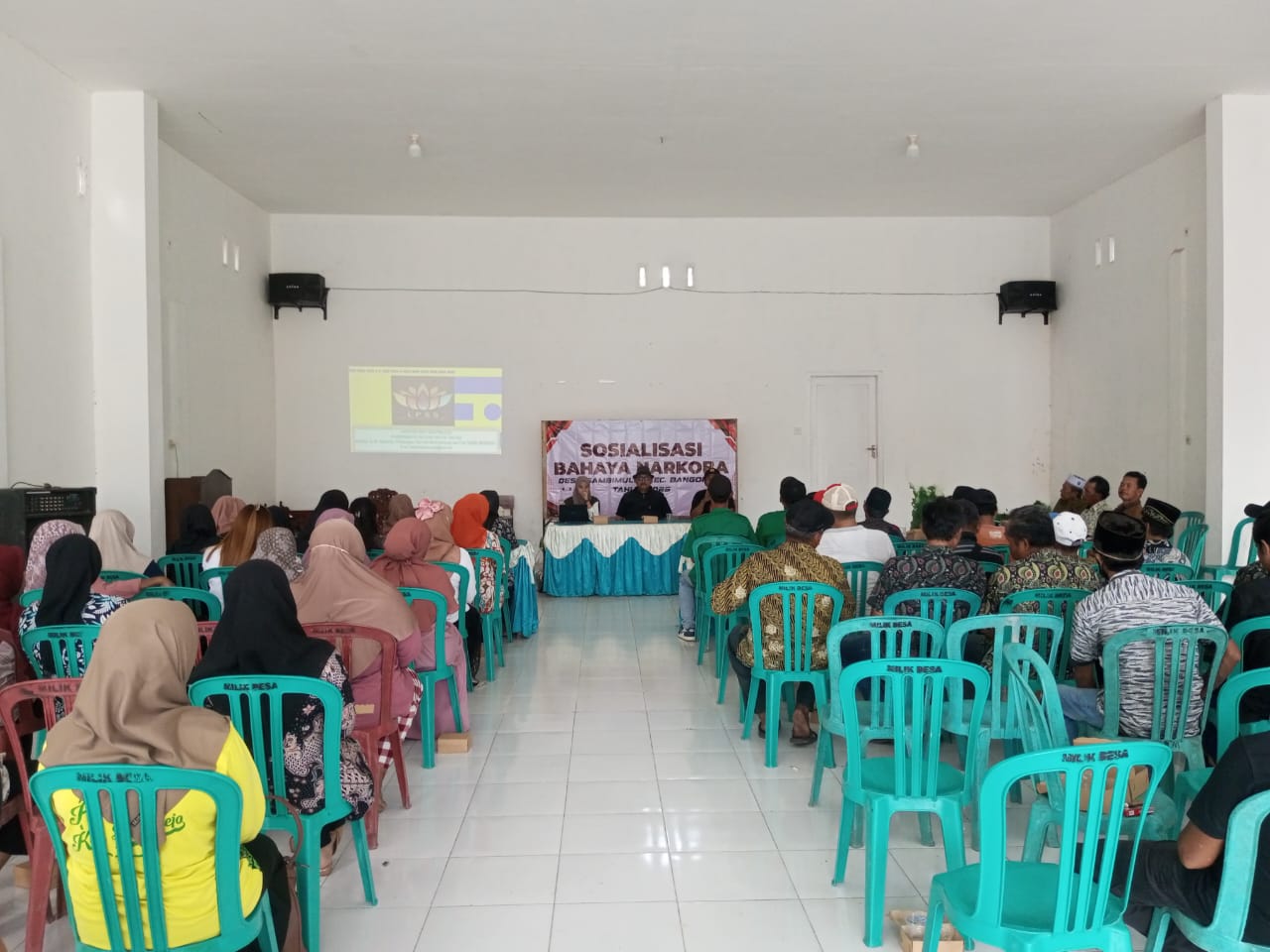 Sosialisasi P4GN Tingkat Desa Sambimulyo, Membangun Kesadaran Anti Narkoba