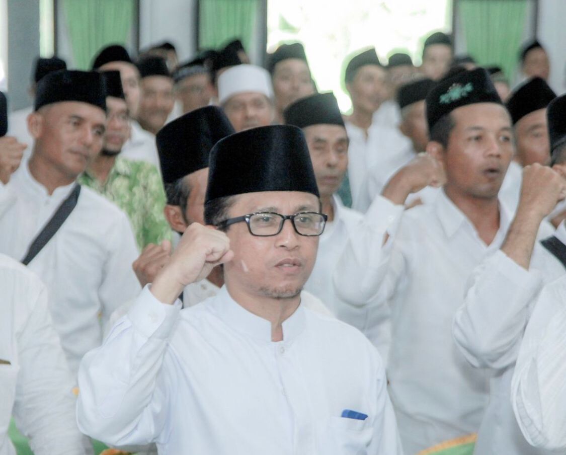 Pengurus-Ranting-NU-se-MWC-Bangorejo-Resmi-Di-Lantik,-Siap-Laden-laden-Sembarang-Kalir