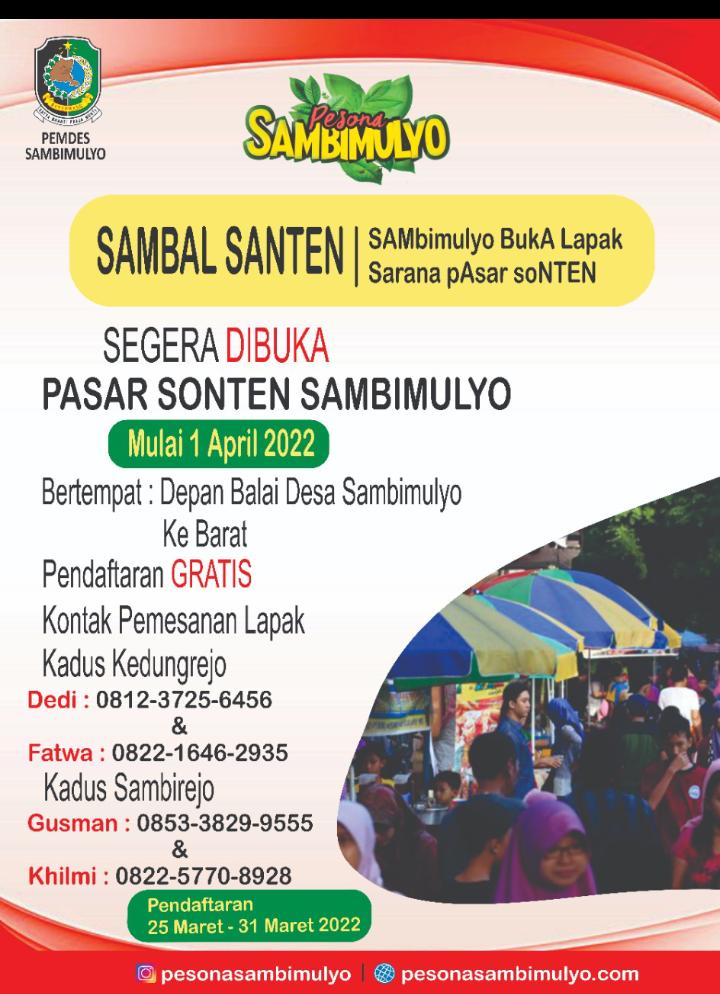 Segera-Dibuka-PASAR-SONTEN-Sambimulyo-Untuk-Masyarakat-Sambimulyo