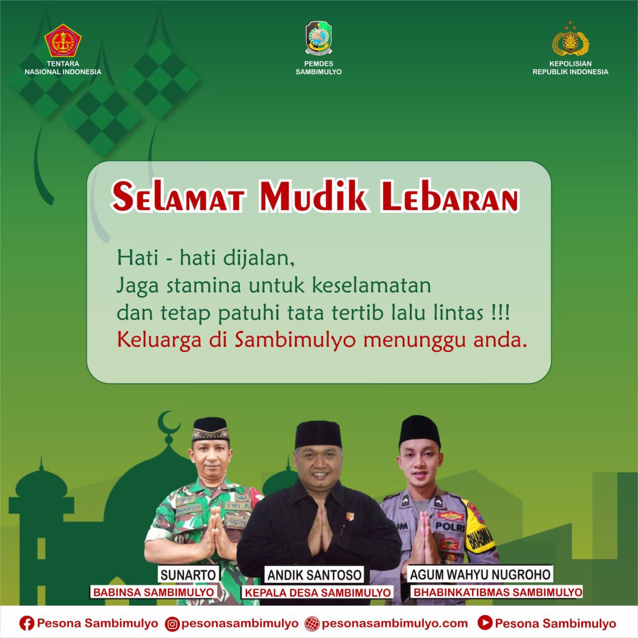 Kades-Sambimulyo-Ucapkan-Selamat-Mudik-Lebaran