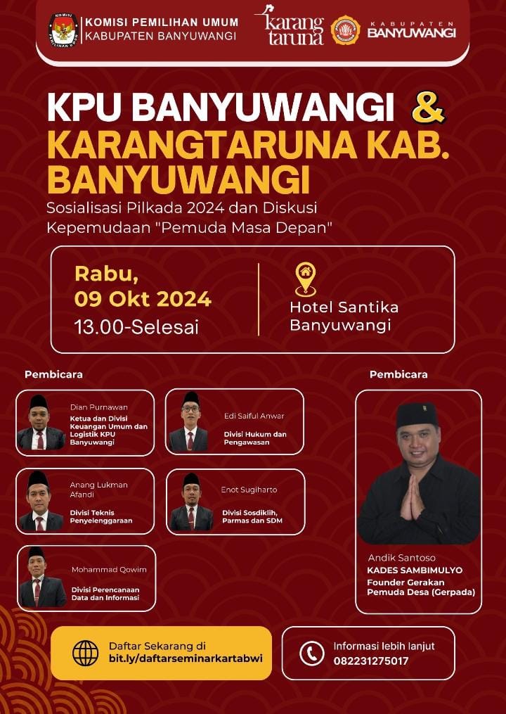 Sosialisasi-Pilkada-2024:-Karang-Taruna-Banyuwangi-Ajak-Pemuda-Menuju-Masa-Depan