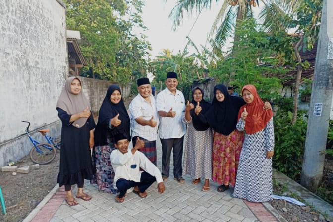 Tasyakuran-Tandai-Selesainya-Pavingisasi-di-Jalan-Kyai-Nur-Hamid-Dan-Jalan-Yanto-Bero