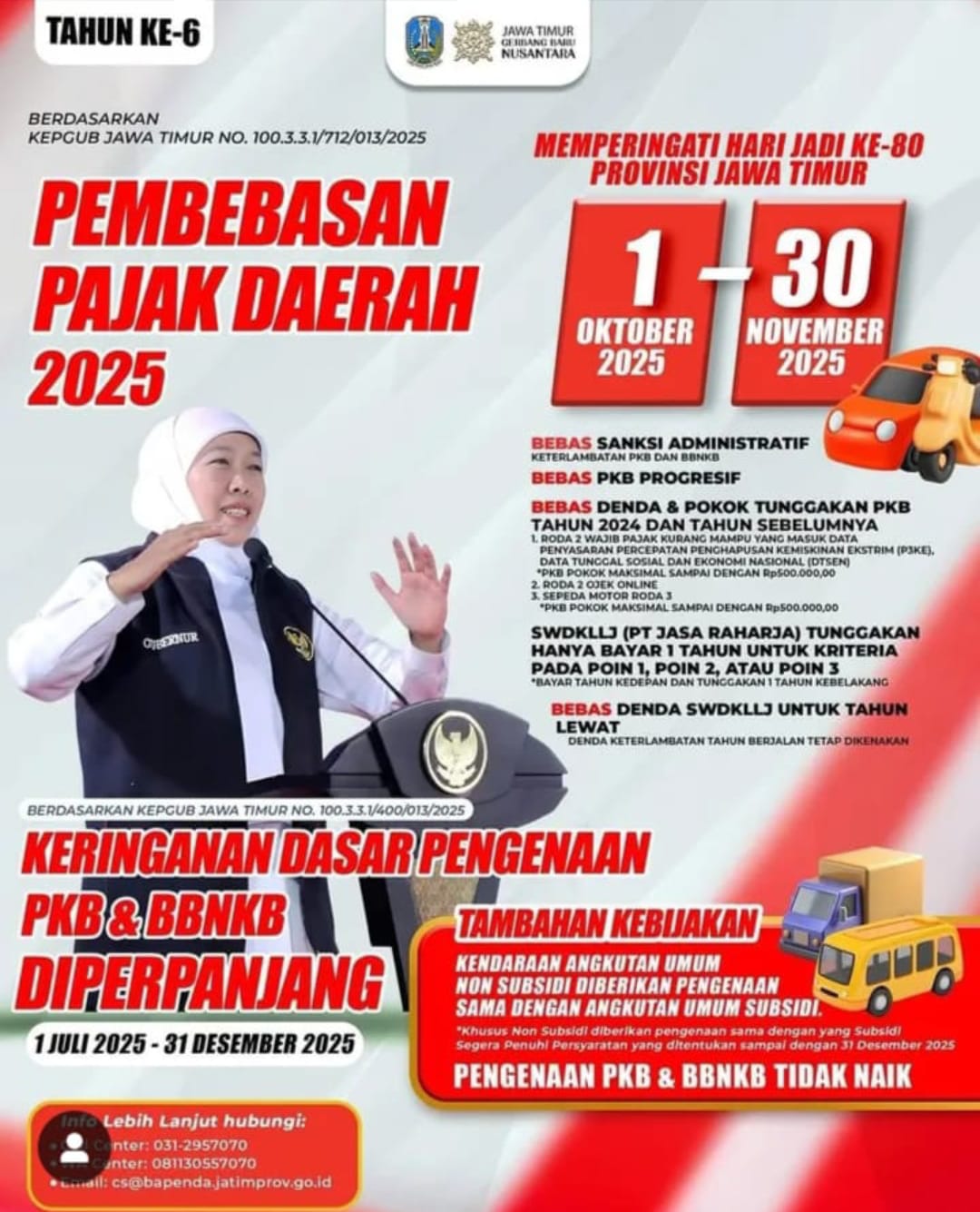 Pemerintah-Provinsi-Jawa-Timur-Berikan-Pembebasan-Pajak-Daerah-2025