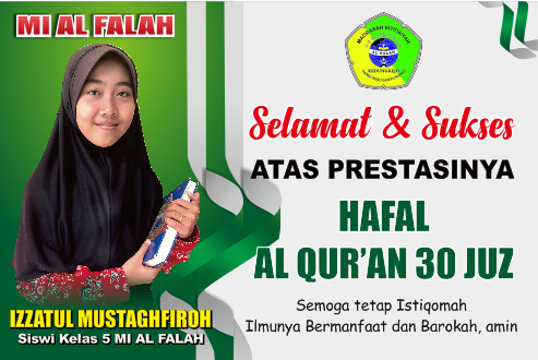 Luar-Biasa-Izzatul,-Siswi-MI-Al-Falah-Sambimulyo-Sukses-Hafal-30-Juz-Al-Quran