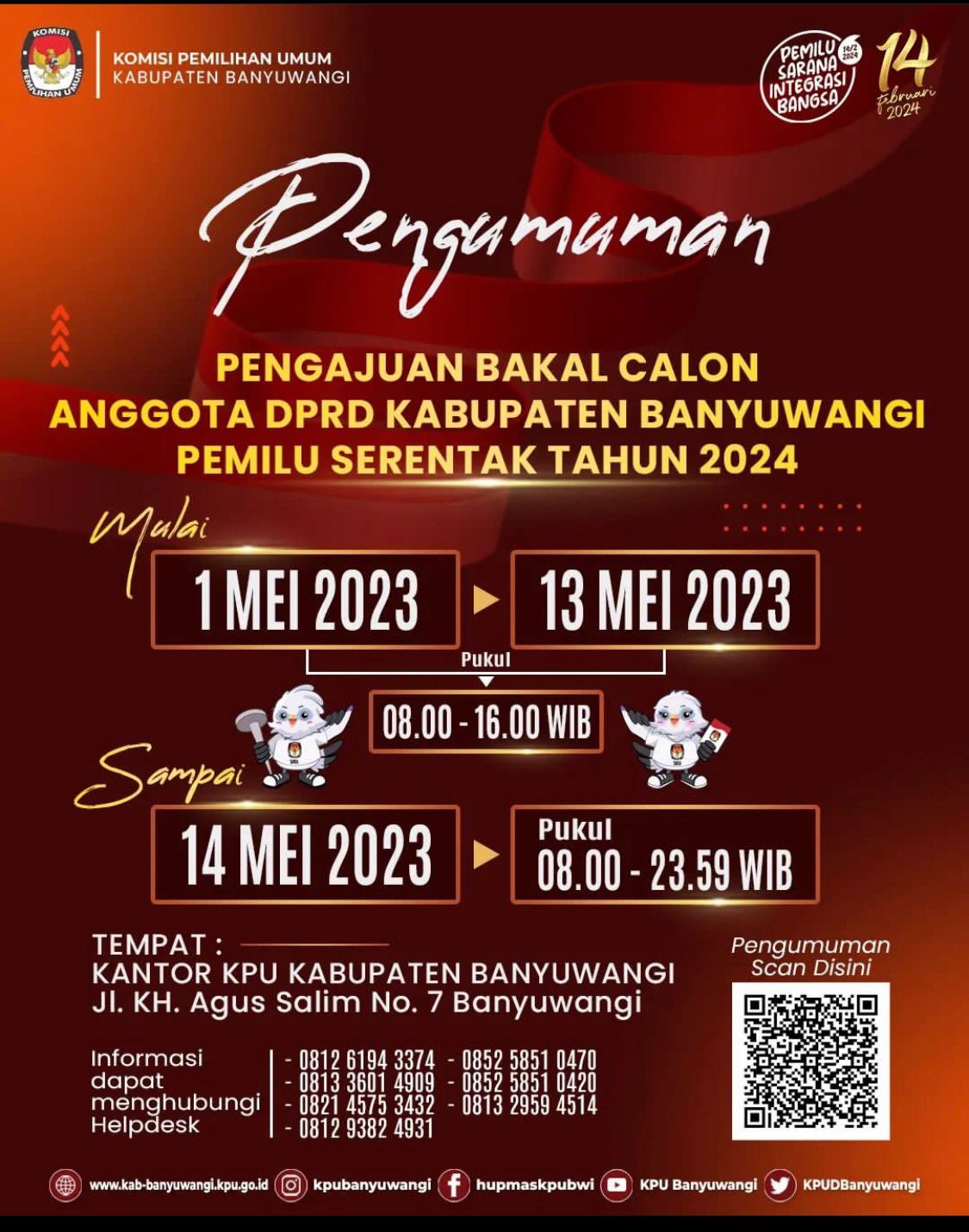 Pengajuan-Bakal-Calon-Anggota-DPRD-Banyuwangi-Di-Mulai