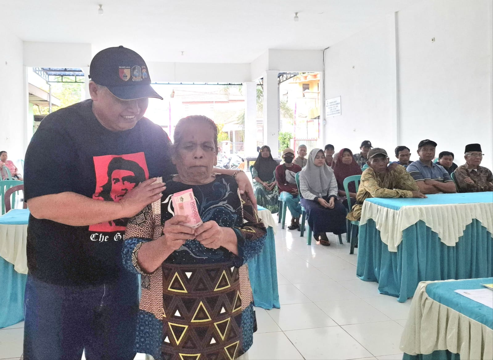 Kades Sambimulyo Minta Doa Untuk Karnaval Pada Penyaluran BLT DD Tahap 3 Agar Sukses Dan Selamat