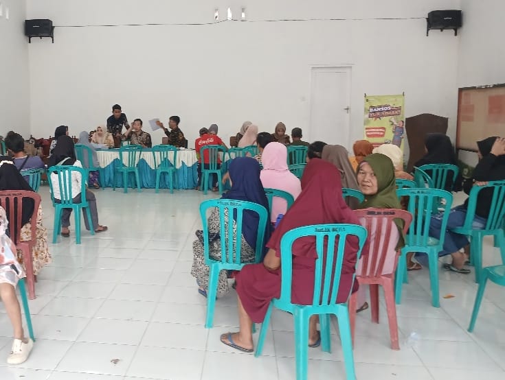 Penyaluran-Bansos-BPNT-Non-Tunai-Kades-Sambimulyo-Himbau-KPM-Jangan-Judi-Online