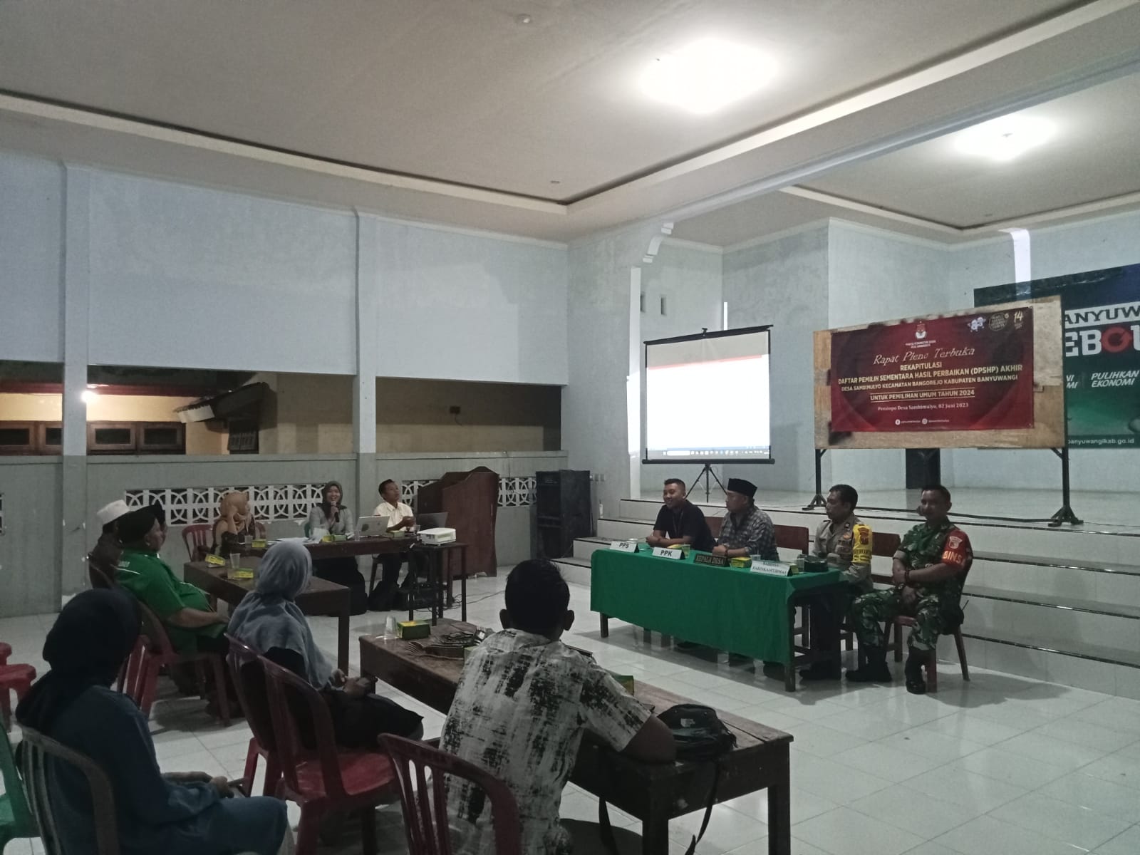 Rapat-Pleno-Terbuka-Rekapitulasi--DPSHP--Desa-Sambimulyo