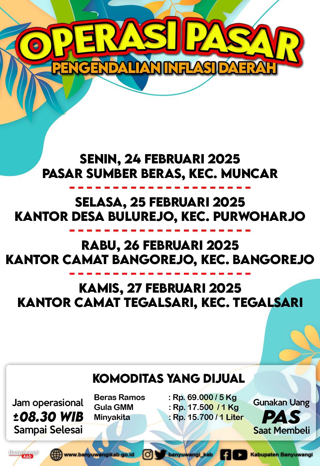 Pasar-Murah-untuk-Pengendalian-Inflasi-Digelar-di-Kantor-Kecamatan-Bangorejo.-Ini-Jadwalnya-!