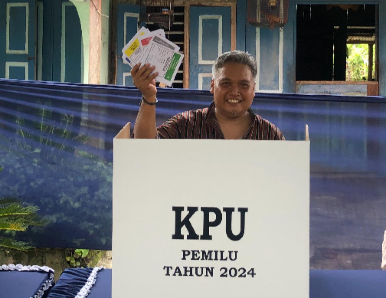 Kepala-Desa-Sambimulyo-Ajak-Masyarakatnya-Ke-TPS-Dan-Jangan-Golput