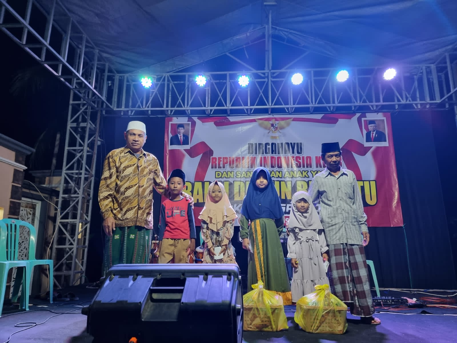 Peringatan-HUT-RI-ke-78-Dan-Santunan-Anak-Yatim-Di-Lingkungan-Balai-Dusun-Kedungrejo-