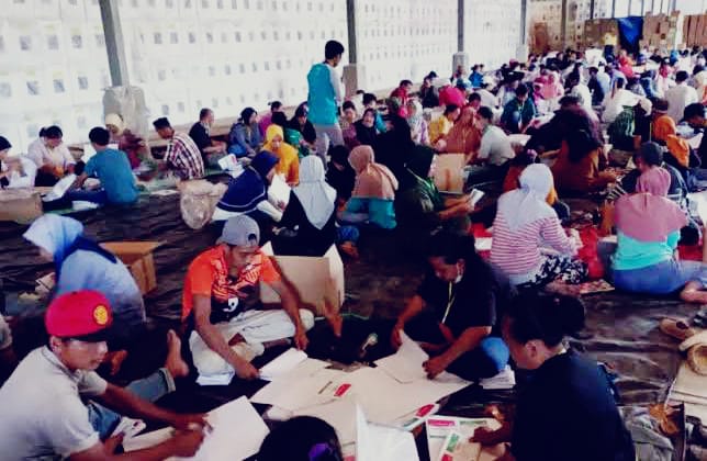 KPU-Banyuwangi-Memulai-Proses-Sortir-dan-Melipat-Surat-Suara-Pemilu-2024