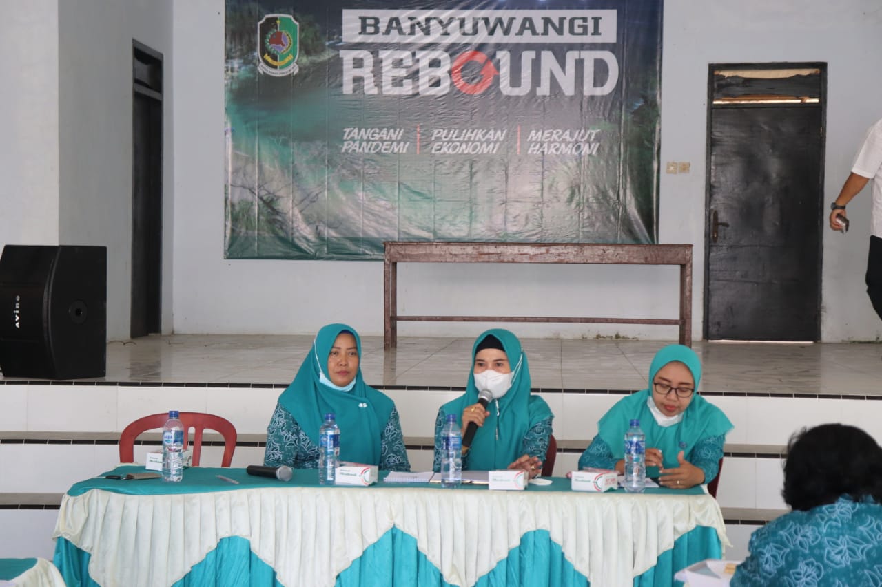 Jadi-Duta-Kecamatan-Bangorejo-Untuk-Lomba-10-Program-Pokok-PKK-dan-Lomba-Desa,-Kader-PKK-Sambimulyo-Rapatkan-Barisan