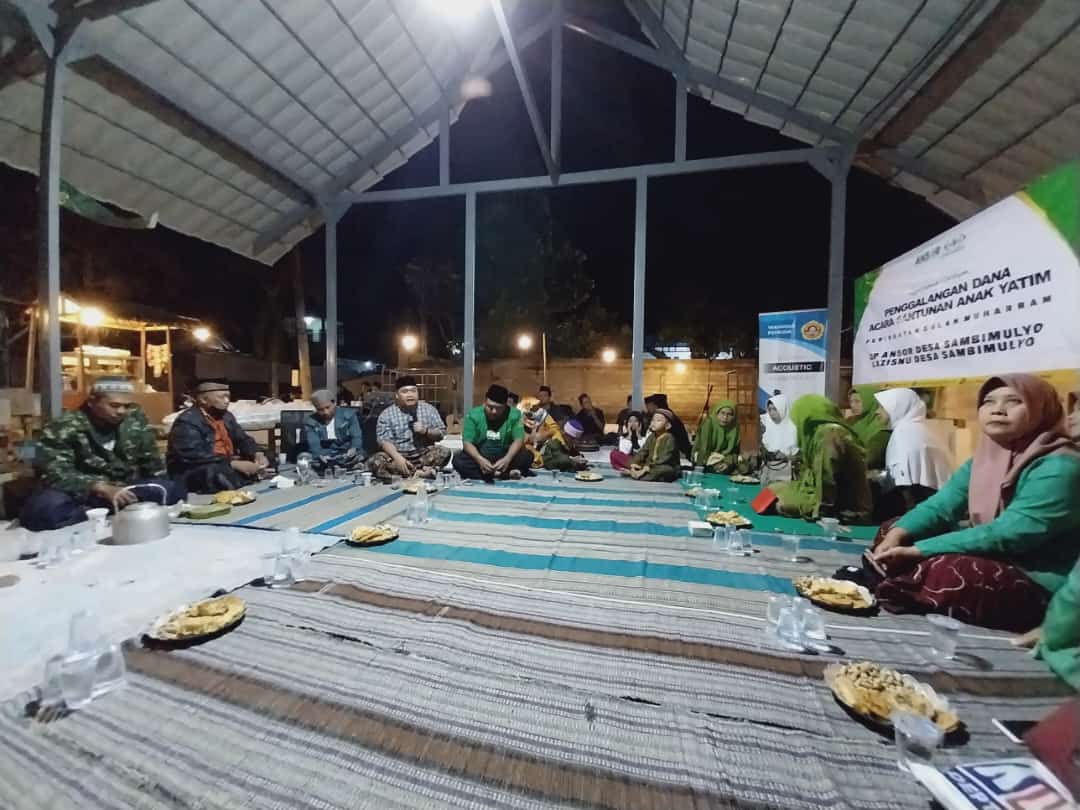 ANSOR-Bersama-LAZISNU-Desa-Sambimulyo-Gelar-Santunan-Anak-Yatim