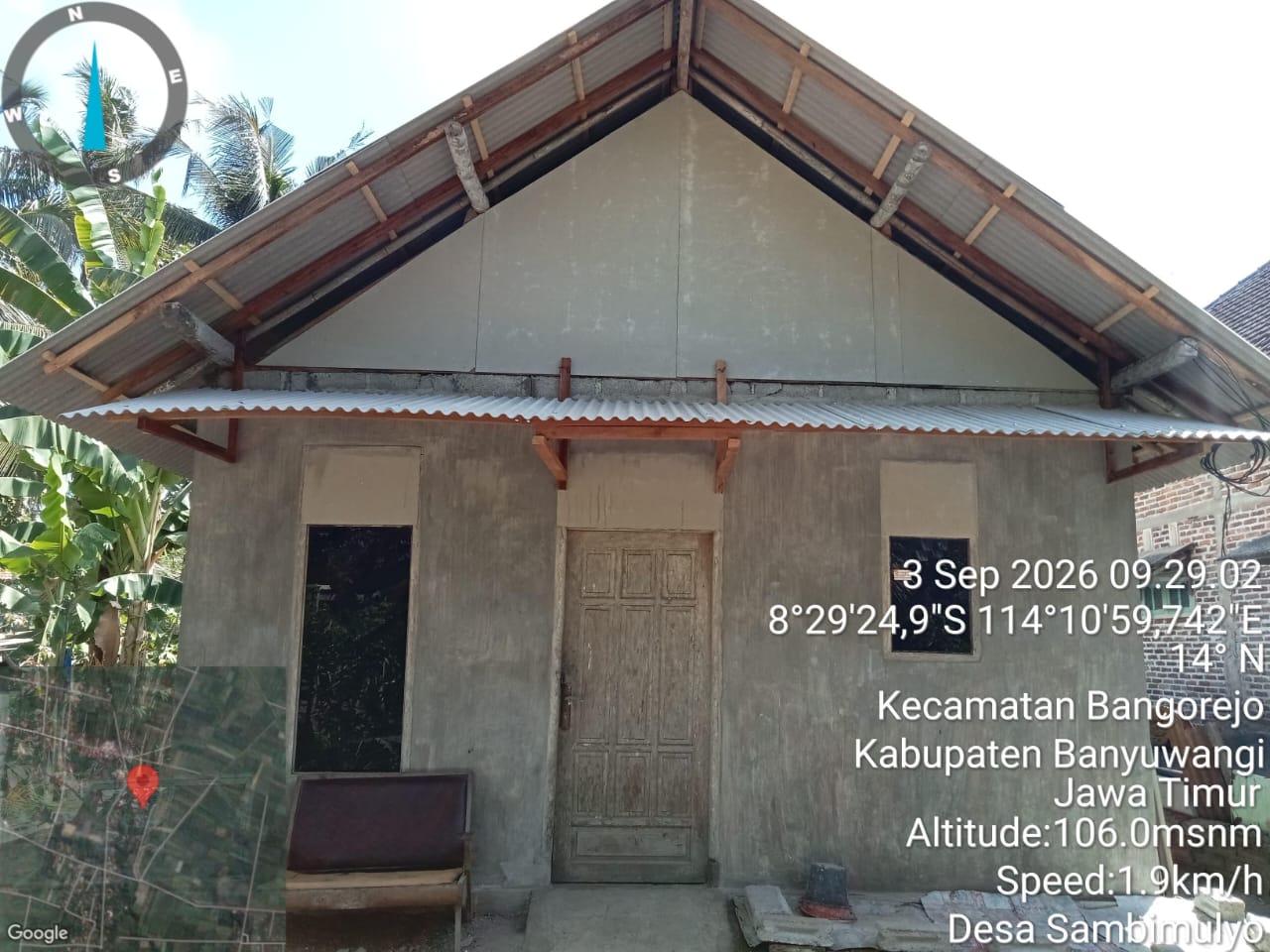 Dua Program Bedah Rumah Di Sambimulyo Selesai Dikerjakan