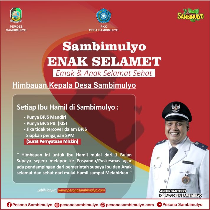 Kepala-Desa-Sambimulyo-Himbau-Agar-Ibu-Hamil-Urus-SPM